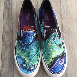 Nwob Hand Painted Shoes❤One of a kind🌟Sale🌟